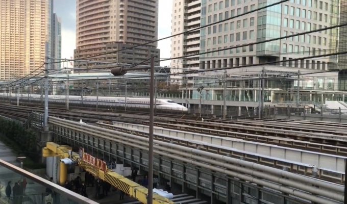 JR東日本 N700系新幹線電車 鉄道フォト・写真 by Jushinさん 浜松町駅：2015年11月30日16時ごろ