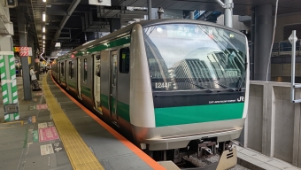 JR東日本E233系電車 クハE233形(Tc) クハE233-7027 鉄道フォト・写真 by 北の愛虎さん 渋谷駅 (JR)：2022年09月09日13時ごろ