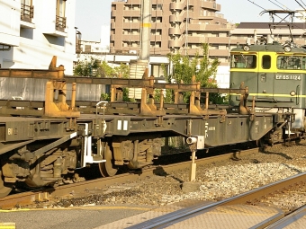 JR西日本 国鉄チキ5500形貨車 チキ5501 鉄道フォト・写真 by てばどめさん 西明石駅：2021年07月30日17時ごろ