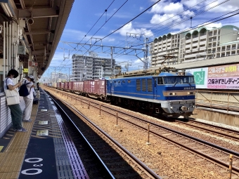 JR貨物 EF510形 EF510-508 鉄道フォト・写真 by てばどめさん 垂水駅：2021年08月07日11時ごろ