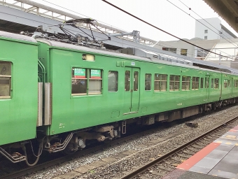 JR西日本 モハ117形 モハ117-310 鉄道フォト・写真 by てばどめさん 京都駅 (JR)：2021年08月23日08時ごろ
