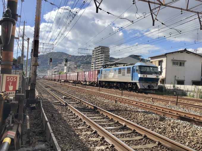 JR貨物 EF210形 EF210-146 鉄道フォト・写真 by てばどめさん 須磨寺駅：2021年10月14日13時ごろ