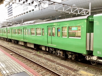 JR西日本 モハ113形 モハ113-5717 鉄道フォト・写真 by てばどめさん 京都駅 (JR)：2021年08月16日17時ごろ
