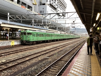JR西日本 クハ111形 クハ111-5753 鉄道フォト・写真 by てばどめさん 京都駅 (JR)：2021年08月23日07時ごろ