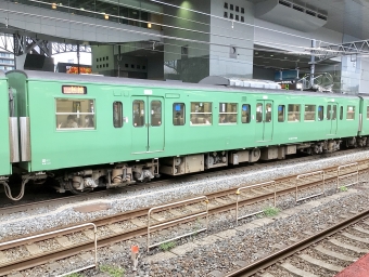 JR西日本 モハ112形 モハ112-7703 鉄道フォト・写真 by てばどめさん 京都駅 (JR)：2021年08月16日17時ごろ