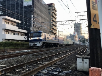 JR貨物 EF210形 EF210-327 鉄道フォト・写真 by てばどめさん 須磨寺駅：2021年12月25日07時ごろ