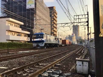 JR貨物 EF210形 EF210-128 鉄道フォト・写真 by てばどめさん 須磨寺駅：2021年12月25日07時ごろ