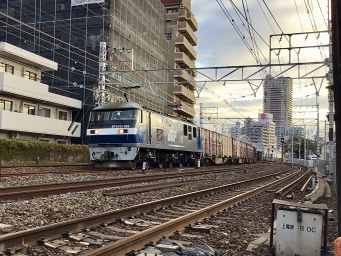 JR貨物 EF210形 EF210-163 鉄道フォト・写真 by みょんほうぢさん 須磨駅：2022年01月22日07時ごろ