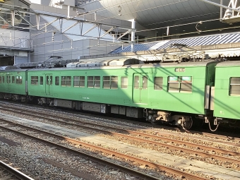 JR西日本 モハ117形 モハ117-306 鉄道フォト・写真 by てばどめさん 京都駅 (JR)：2022年02月28日15時ごろ
