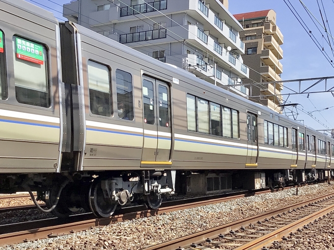 鉄道フォト・写真：JR西日本223系電車 サハ223-1021 須磨寺駅 鉄道フォト・写真 by てばどめさん - 撮影日 2022/03/16 11:12