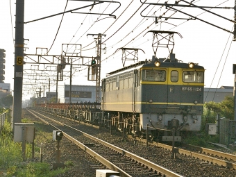 JR西日本 国鉄EF65形電気機関車 EF65-1124 鉄道フォト・写真 by てばどめさん 西明石駅：2021年07月30日17時ごろ