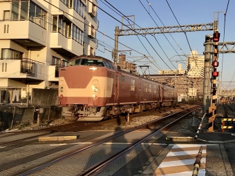 JR西日本 国鉄443系電車 クモヤ442-2 鉄道フォト・写真 by てばどめさん 西明石駅：2021年06月10日18時ごろ