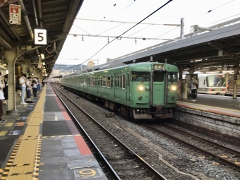 JR西日本 クハ111形 クハ111-7758 鉄道フォト・写真 by てばどめさん 京都駅 (JR)：2021年08月31日18時ごろ