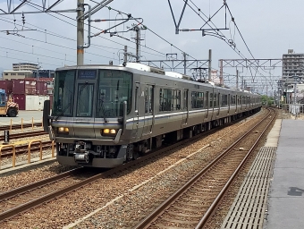 JR西日本 クハ222形 クハ222-2034 鉄道フォト・写真 by てばどめさん 鷹取駅：2022年07月15日12時ごろ