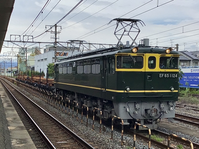 JR西日本 国鉄EF65形電気機関車 EF65-1124 鉄道フォト・写真 by てばどめさん 向日町駅：2022年08月24日14時ごろ