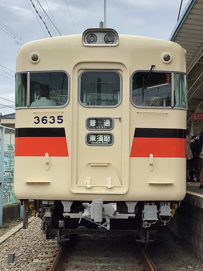 山陽電車クハ3630形 3635 鉄道フォト・写真 by てばどめさん 藤江駅：2022年10月12日07時ごろ