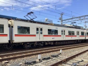 山陽電車モハ3000形 3017 鉄道フォト・写真 by てばどめさん 藤江駅：2022年12月26日10時ごろ