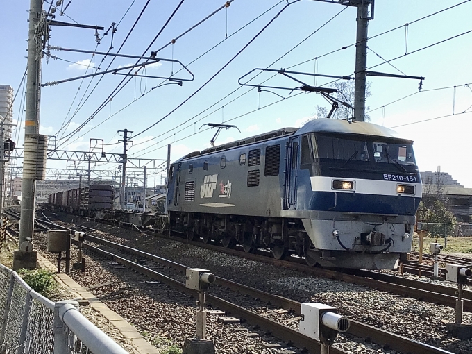 JR貨物 EF210形 EF210-154 鉄道フォト・写真 by てばどめさん 西明石駅：2022年12月29日12時ごろ