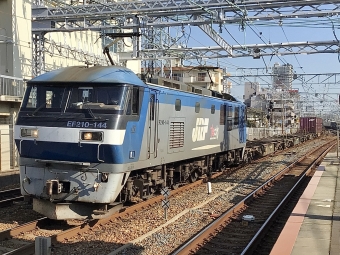 JR貨物 EF210形 EF210-144 鉄道フォト・写真 by てばどめさん 須磨駅：2022年12月28日11時ごろ
