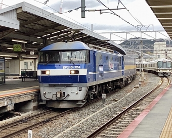 JR貨物 EF210形 EF210-124 鉄道フォト・写真 by てばどめさん 京都駅 (JR)：2023年03月24日14時ごろ