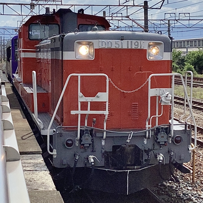 JR西日本 国鉄DD51形ディーゼル機関車 DD51-1191 鉄道フォト・写真 by てばどめさん 西大路駅：2023年05月21日14時ごろ