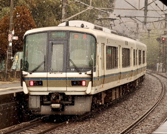 JR西日本 クモハ221形 クモハ221-17 鉄道フォト・写真 by てばどめさん 河内堅上駅：2023年01月27日12時ごろ