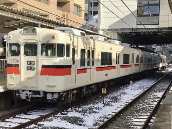 山陽電車クハ3600形 3609 鉄道フォト・写真 by てばどめさん 舞子公園駅：2023年01月25日14時ごろ