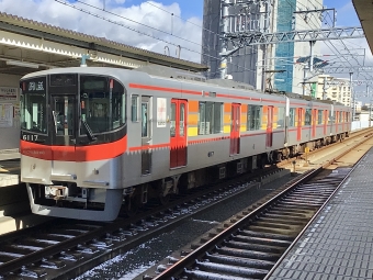 山陽電車クモハ6101形 6117 鉄道フォト・写真 by てばどめさん 西新町駅：2023年01月25日14時ごろ