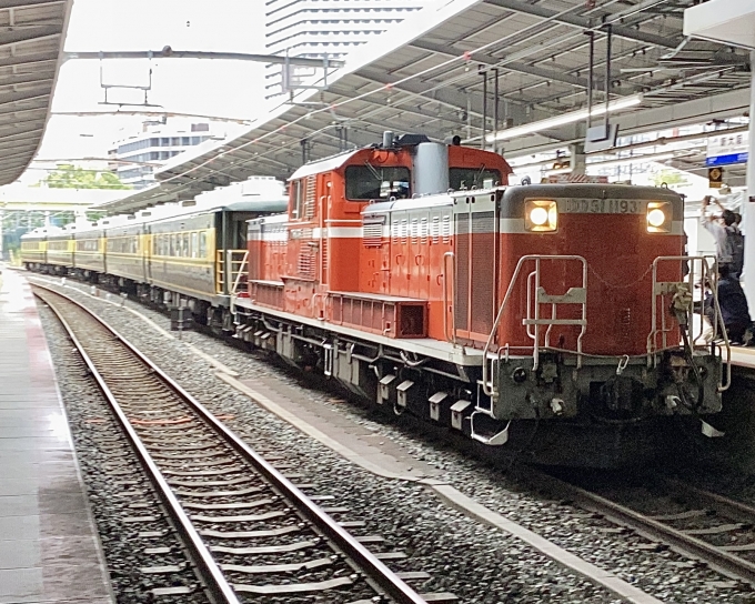 鉄道フォト・写真：JR西日本 国鉄DD51形ディーゼル機関車 DD51 1193 新大阪駅 (JR) 鉄道フォト・写真 by てばどめさん - 撮影日 2023/10/08 08:25