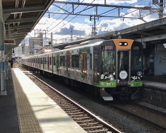 阪神電鉄 阪神1201形(Tc) 1204 鉄道フォト・写真 by てばどめさん 月見山駅：2023年01月25日15時ごろ