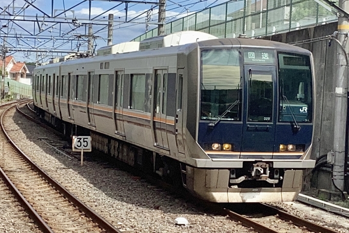 鉄道フォト・写真：JR西日本321系電車 クモハ320-29 松井山手駅 鉄道フォト・写真 by てばどめさん - 撮影日 2023/09/23 11:39