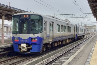 えちごトキめき鉄道 ET122形 ET122-3 鉄道フォト・写真 by てばどめさん 高田駅 (新潟県)：2024年03月12日11時ごろ