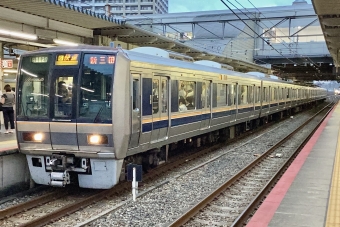 JR西日本 クハ206形 クハ206-1038 鉄道フォト・写真 by てばどめさん 尼崎駅 (JR)：2023年07月10日19時ごろ