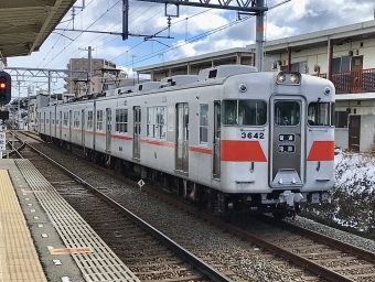 山陽電車クハ3630形 3642 鉄道フォト・写真 by てばどめさん 藤江駅：2023年01月25日13時ごろ