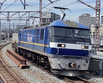 JR貨物 EF210形 EF210-332 鉄道フォト・写真 by てばどめさん 鴫野駅 (JR)：2024年06月29日14時ごろ
