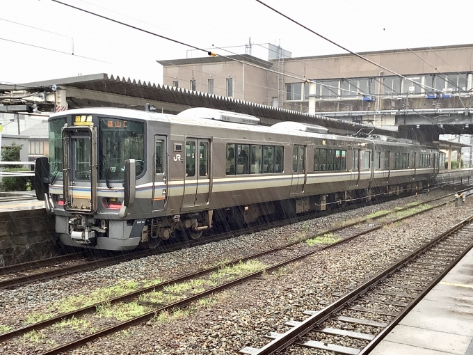 鉄道フォト・写真：JR西日本223系電車 クハ222-5514 篠山口駅 鉄道フォト・写真 by てばどめさん - 撮影日 2022/07/03 11:34