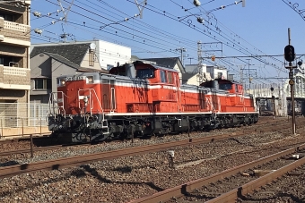 JR西日本 国鉄DD51形ディーゼル機関車 DD51 1183 鉄道フォト・写真 by てばどめさん 須磨寺駅：2022年12月30日12時ごろ