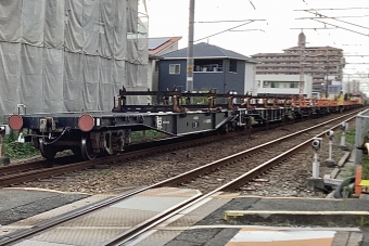 JR西日本 国鉄チキ5500形貨車 チキ5534 鉄道フォト・写真 by てばどめさん 西明石駅：2023年08月24日17時ごろ