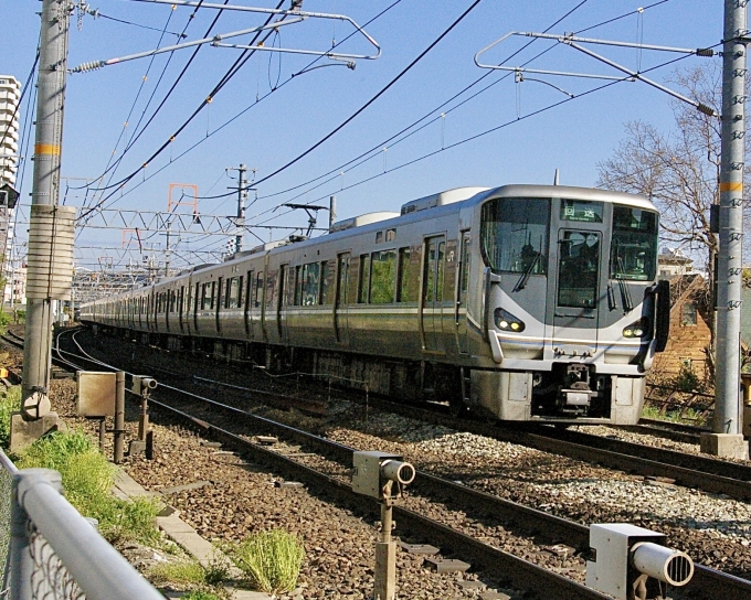 鉄道フォト・写真：JR西日本225系電車 クモハ224-2 西明石駅 鉄道フォト・写真 by てばどめさん - 撮影日 2021/04/17 16:01