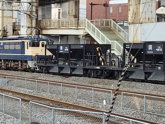 鉄道フォト・写真：JR西日本 国鉄ホキ800形貨車 ォ_ホキ1874 岡山駅 鉄道フォト・写真 by てばどめさん - 撮影日 2022/12/25 16:21