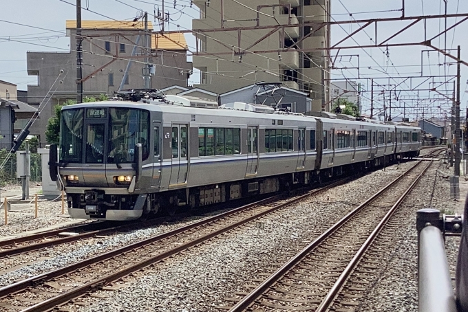 鉄道フォト・写真：JR西日本223系電車 クモハ223-6116 徳庵駅 鉄道フォト・写真 by てばどめさん - 撮影日 2024/06/29 12:54