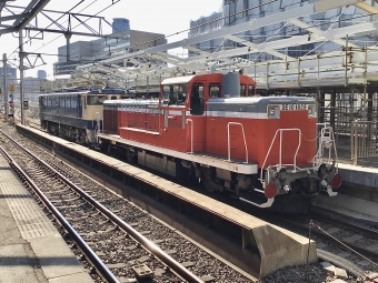 JR西日本 国鉄DE10形ディーゼル機関車 DE10 1028 鉄道フォト・写真 by てばどめさん 大阪駅：2022年10月02日14時ごろ