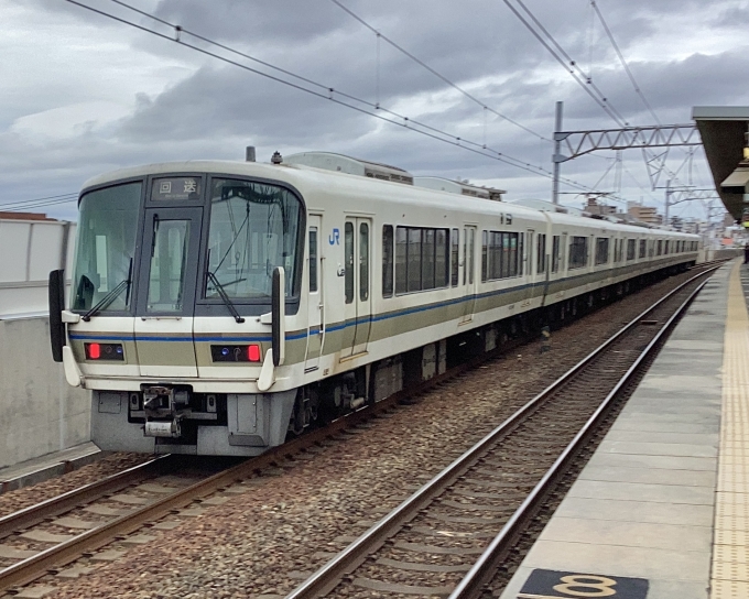 鉄道フォト・写真：JR西日本221系電車 クハ221-45 さくら夙川駅 鉄道フォト・写真 by てばどめさん - 撮影日 2024/02/22 15:35