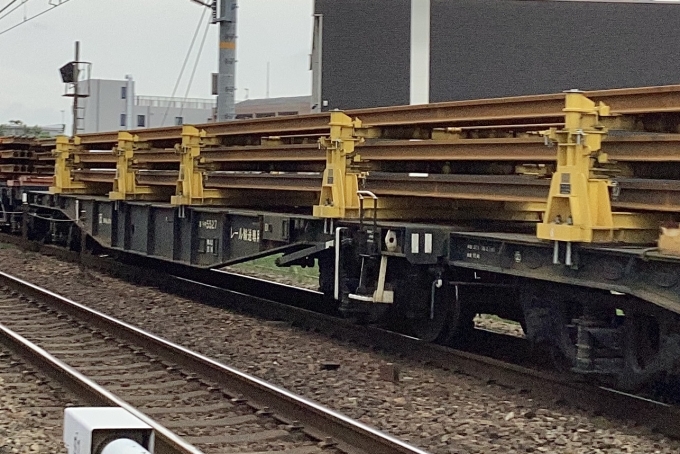 鉄道フォト・写真：JR西日本 国鉄チキ5500形貨車 チキ5527 西明石駅 鉄道フォト・写真 by てばどめ@プロフをお読み下さいさん - 撮影日 2023/06/10 17:41