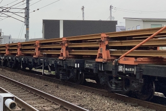 JR西日本 国鉄チキ6000形貨車 チキ6203 鉄道フォト・写真 by てばどめ@プロフをお読み下さいさん 西明石駅：2023年06月10日17時ごろ