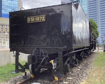 国鉄D51形蒸気機関車 D51 1072 鉄道フォト・写真 by てばどめ@プロフをお読み下さいさん 神戸駅 (兵庫県)：2023年09月17日14時ごろ