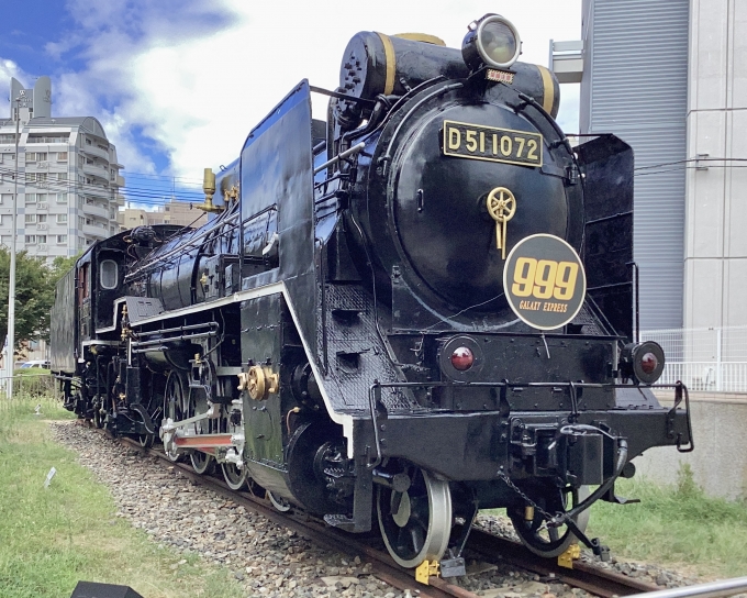 鉄道フォト・写真：国鉄D51形蒸気機関車 D51 1072 神戸駅 (兵庫県) 鉄道フォト・写真 by てばどめ@プロフをお読み下さいさん - 撮影日 2023/09/17 14:08