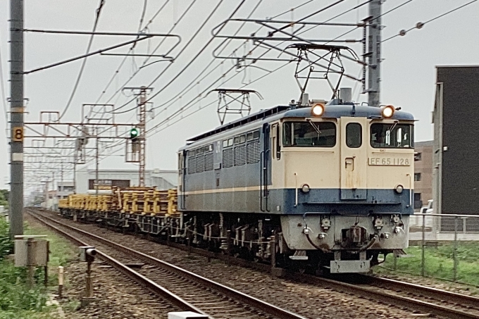 鉄道フォト・写真：JR西日本 国鉄EF65形電気機関車 EF65 1128 西明石駅 鉄道フォト・写真 by てばどめ@プロフをお読み下さいさん - 撮影日 2023/07/08 17:42