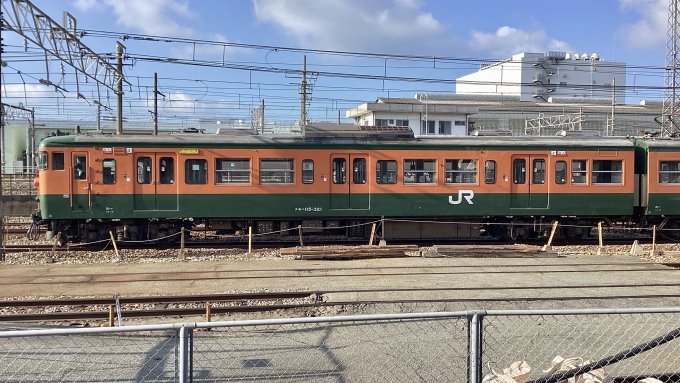 鉄道フォト・写真：JR西日本 国鉄115系電車 クモハ115-321 西明石駅 鉄道フォト・写真 by てばどめさん - 撮影日 2024/02/12 08:58