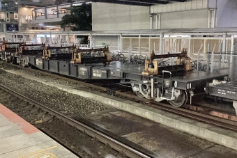 JR西日本 国鉄チキ5500形貨車 チキ5807 鉄道フォト・写真 by てばどめさん 尼崎駅 (JR)：2023年06月26日19時ごろ